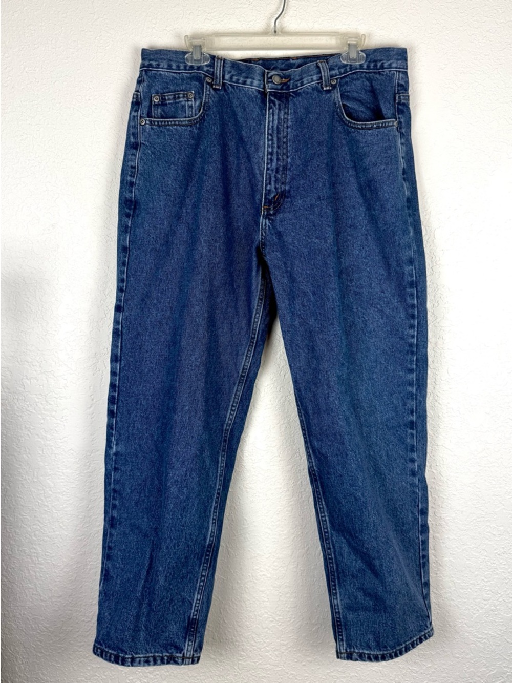Men’s Classic Blue Denim Jeans 38x29
